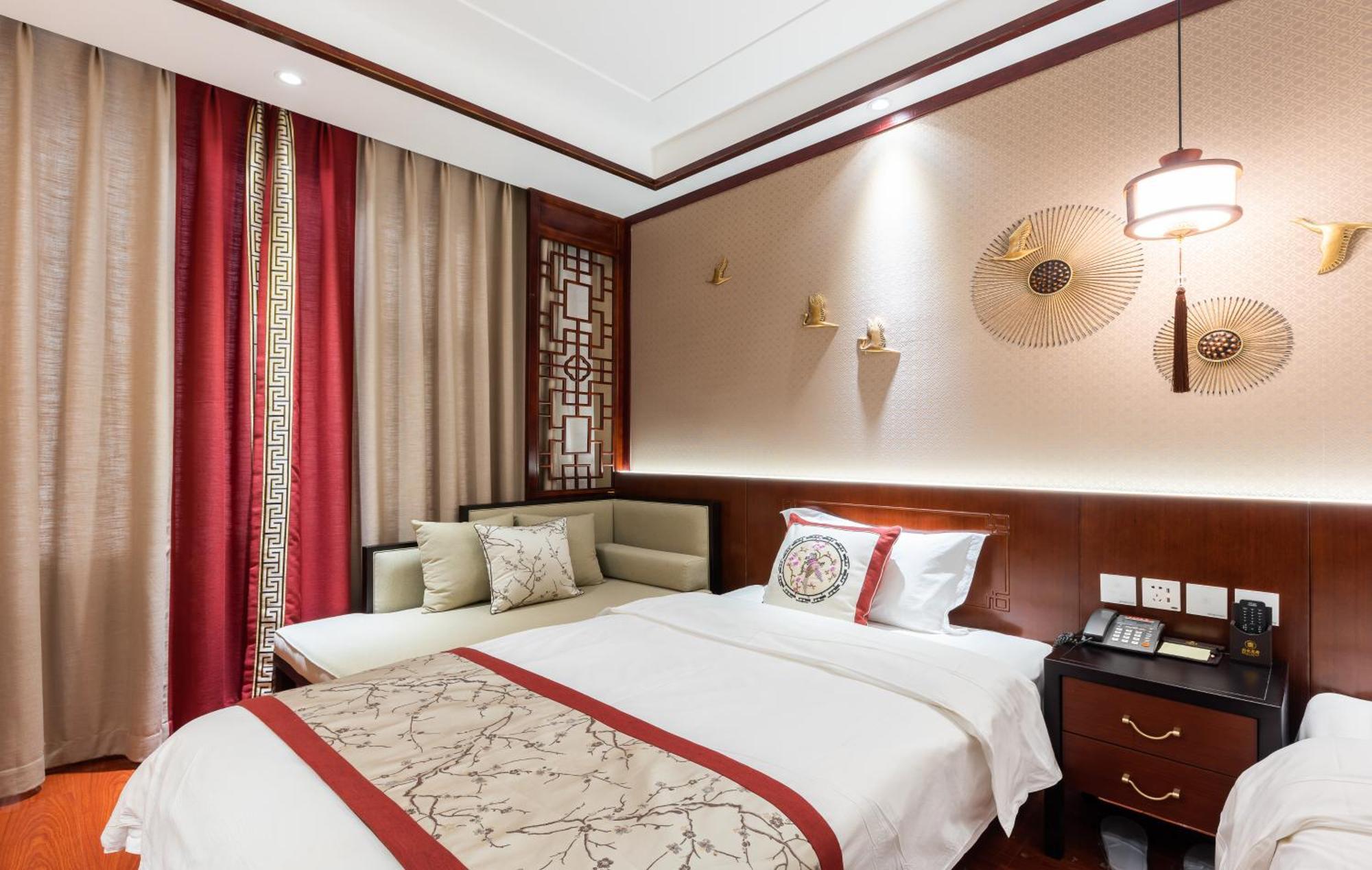 Chinese Culture Boutique Hotel-Tangfu,Traditional Chinese Theme,Heart Of Beijing,Near Forbidden City,Tiananmen Square,Hutongs,Metro Access,Free Coffee,Tea,Laundry Eksteriør bilde