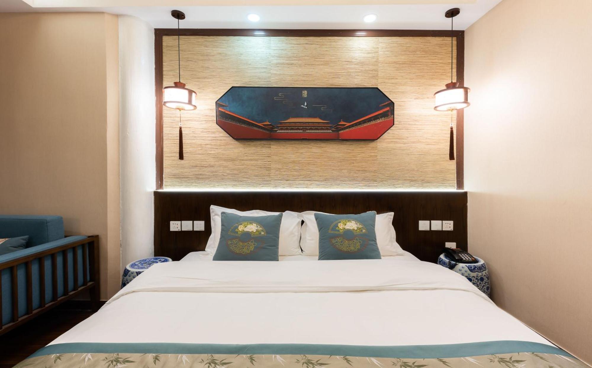 Chinese Culture Boutique Hotel-Tangfu,Traditional Chinese Theme,Heart Of Beijing,Near Forbidden City,Tiananmen Square,Hutongs,Metro Access,Free Coffee,Tea,Laundry Rom bilde