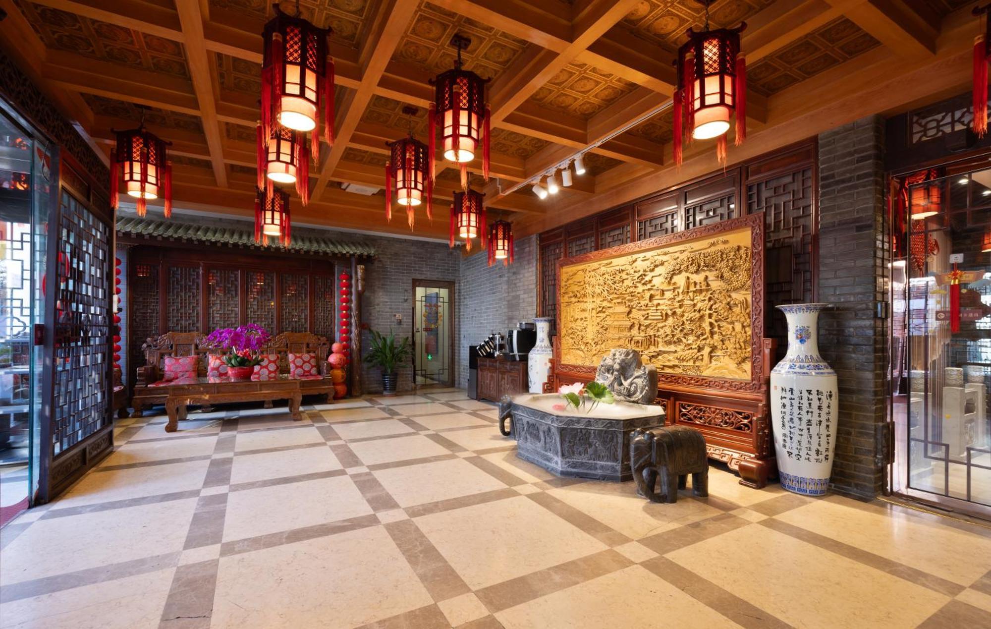 Chinese Culture Boutique Hotel-Tangfu,Traditional Chinese Theme,Heart Of Beijing,Near Forbidden City,Tiananmen Square,Hutongs,Metro Access,Free Coffee,Tea,Laundry Eksteriør bilde